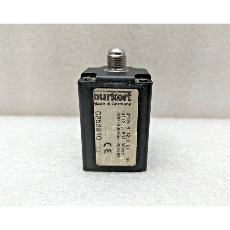 BURKERT 025281Q 类型 0404 B 12,0 EF MS G1/2 SOLENOID COIL
