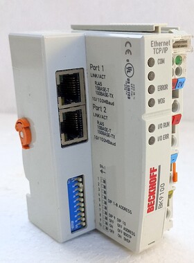 Bk9100 Beckhoff Ethernet Acoplador Módulo 1pc Usado Plc DHL