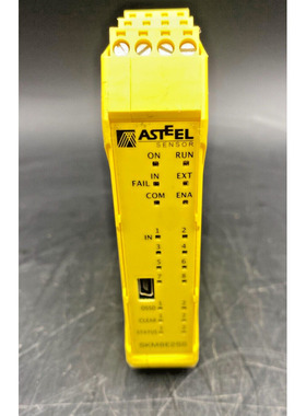 ASTEEL SENSOR SKM8E2SS TYPE SIL3-PLE 24VDC SAFETY CONTROLLER