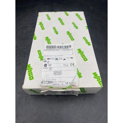 LOT DE 83 WAGO 2001-1304 BORNE DE PASSAGE POUR 3 CONDUCTEURS