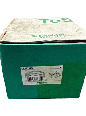 SCHNEIDER ELECTRIC LR9F7375 RELAIS THERMIQUE ELECTRONIQUE