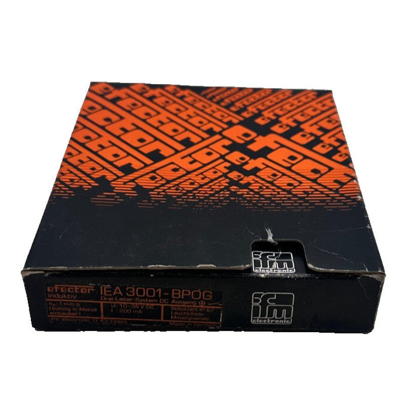 IFM ELECTRONIC EFECTOR IEA 3001-BPOG CAPTEUR DE PROXIMITE 10