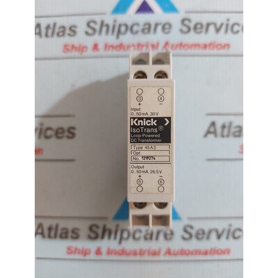 Knick IsoTrans 45 A3 Trasformatore DC Alimentato In Anello
