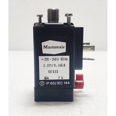 Martonair 220-240V 60Hz 0,71/0,046A 10% ED 004 F6