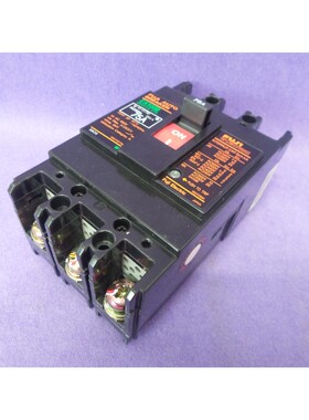 富士电气 SA53B 75 AMP 3 POLE CIRCUIT 断路器 100/200 伏,二手