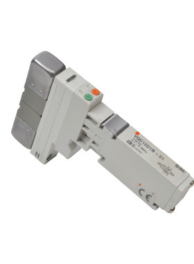 SMC 电磁阀 VQC1201N-51, 5/2, 阀门, dbl sol, 插件