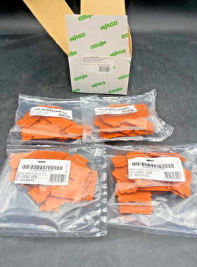 LOT DE 100 WAGO 2002-1292 PLAQUE D’EXTREMITE ET INTERMEDIAI