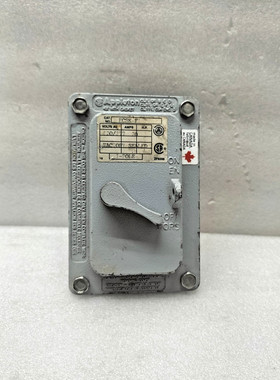 Appleton ECSK-F1 TOGGLE 开关 120/277 VAC 20A