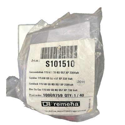 REMEHA S101510 BLOC DU GAZ 115kW GB-ND 057 XP 230V
