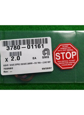 AMAT 3780-01161 WSHR WAVE SPRG 3WAVE 28MM-OD 75N-LOAD S 批量