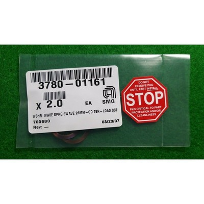 AMAT 3780-01161 WSHR WAVE SPRG 3WAVE 28MM-OD 75N-LOAD S 批量