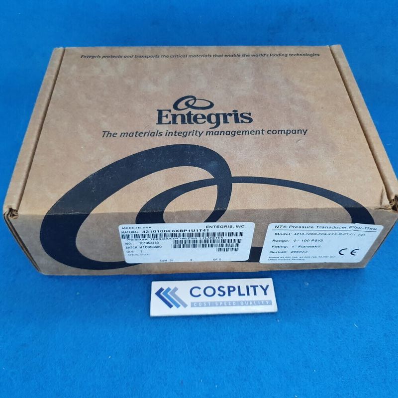 ENTEGRIS 4210-100G-F08-XXX-B-P1-U1-T41 NT 压力转换器 FLOW-TH