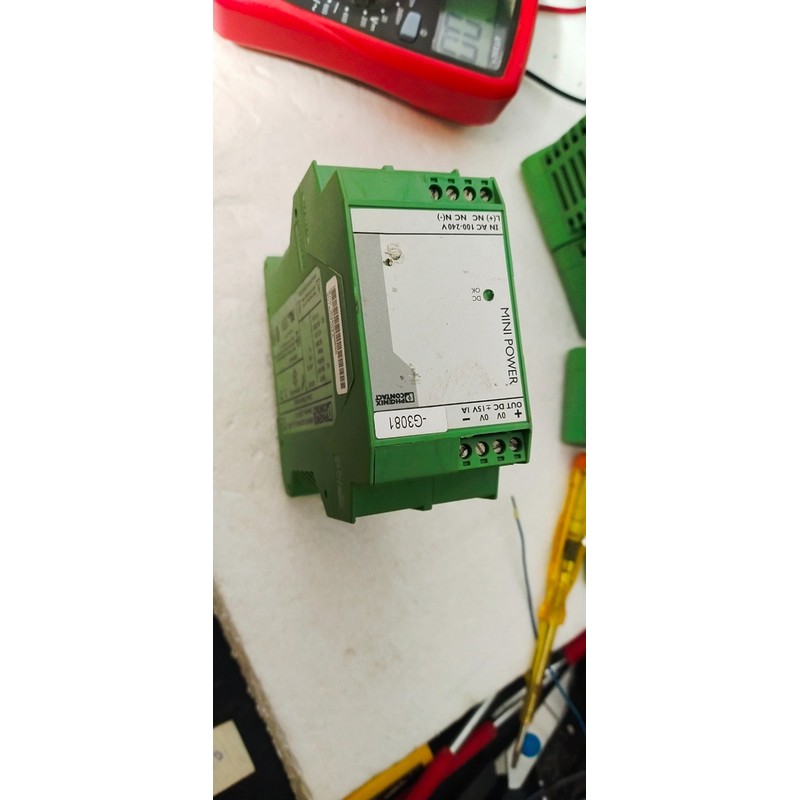 Phoenix Contact MINI-PS-100-240AC 电源 2X15VDC 1A 传感器发射