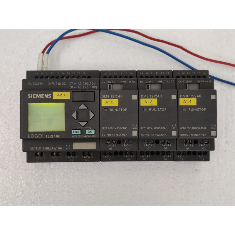 Siemens 6ED1 052-1MD00-0BA5 + 3 Qty 055-1MB00-0BA1