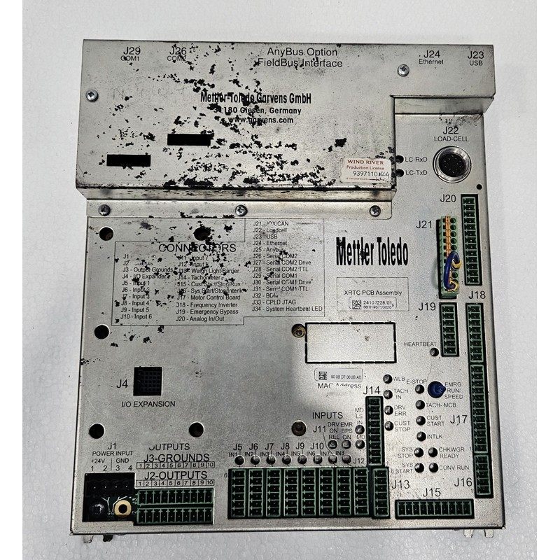 Ensamblaje De PCB METTLER TOLEDO XRTC Interfaz FIELDBUS Opci