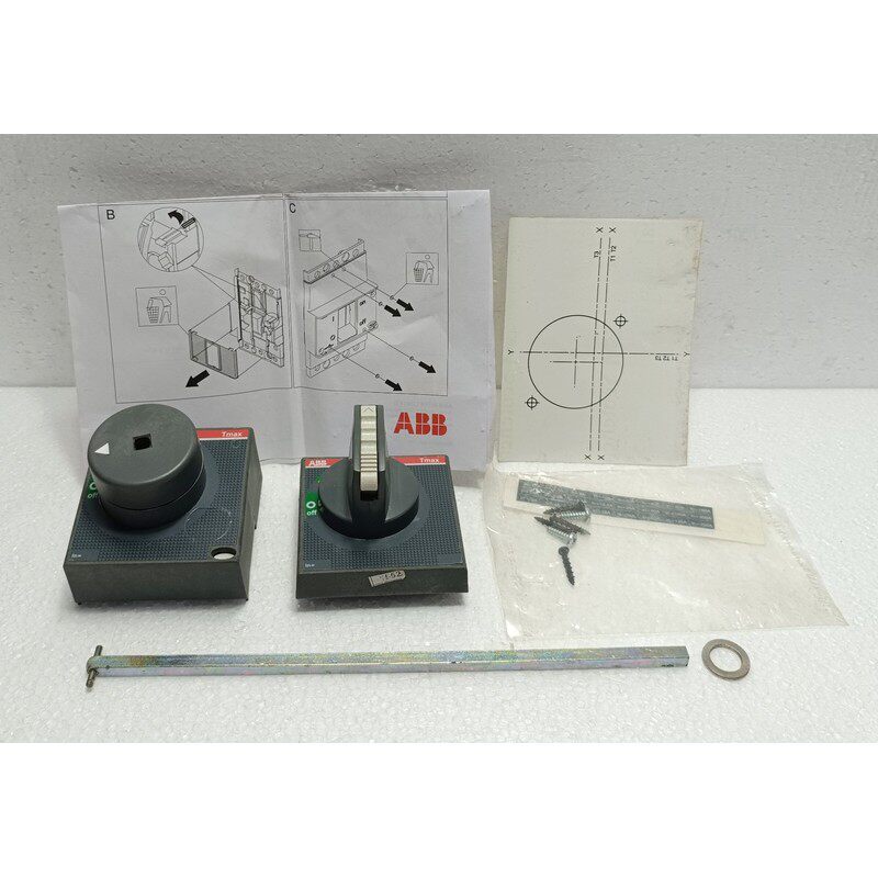 ABB Tmax 旋转手柄操作机制 RHE – T1 T2 T3 | DOC 号 RH0011617