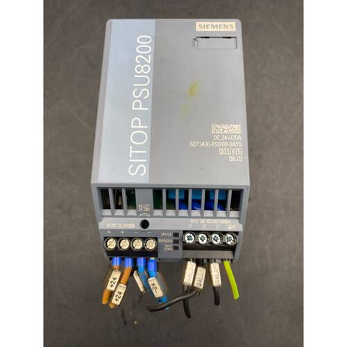 SIEMENS SITOP PSU8200 6EP3436-8SB00-0AY0 Q6JDA9D5F91 POWER S
