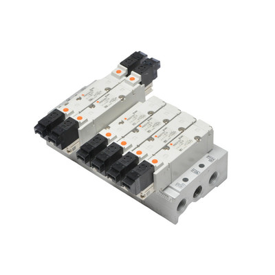 SMC 阀端子 6x 5/2, VQZ2251B-5LO1 + VQZ2251-5LO + 4x VQZ2151-