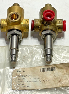 Lucifer 132T0304 Flushing Valve (Lot Of 2pcs)