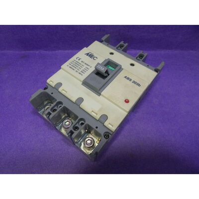 META MEC ABS 203b IDUSTRIAL CIRCUIT BREAKER,二手