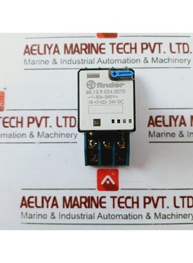 FINDER 60.13.9.024.0070 Relé De Potencia Socket 0A-250V 24V