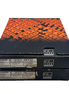 IFM ELECTRONIC EFECTOR IE-3001-BPOG CAPTEUR DE PROXIMITE 10-