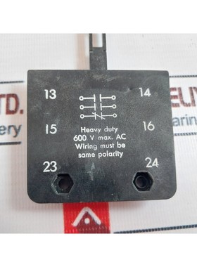 Contacto Auxiliar ABB Interlock 600V Máx. CA