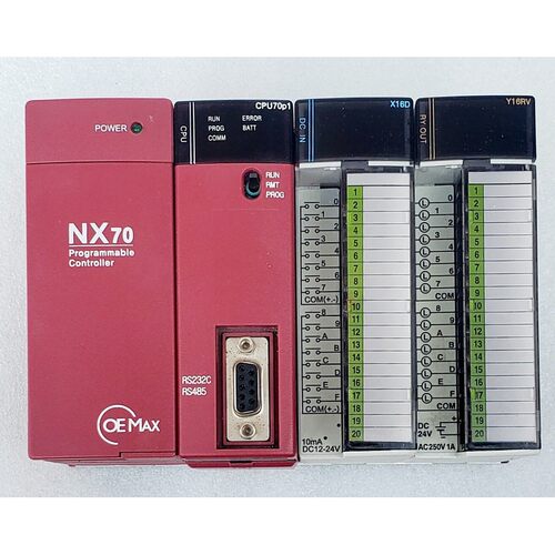 ALLEN-BRADLEY NX70 PLC MODULES POWER1 + CPU70P1+ X16D + Y16R