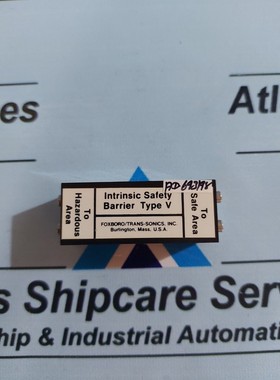 Foxboro/Trans-Sonics V Intrinseca Sicurezza Barriera