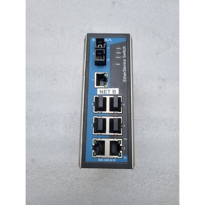 Moxa EDS-308-M-SC Industrielle Ethernet Schalter Kostenloser