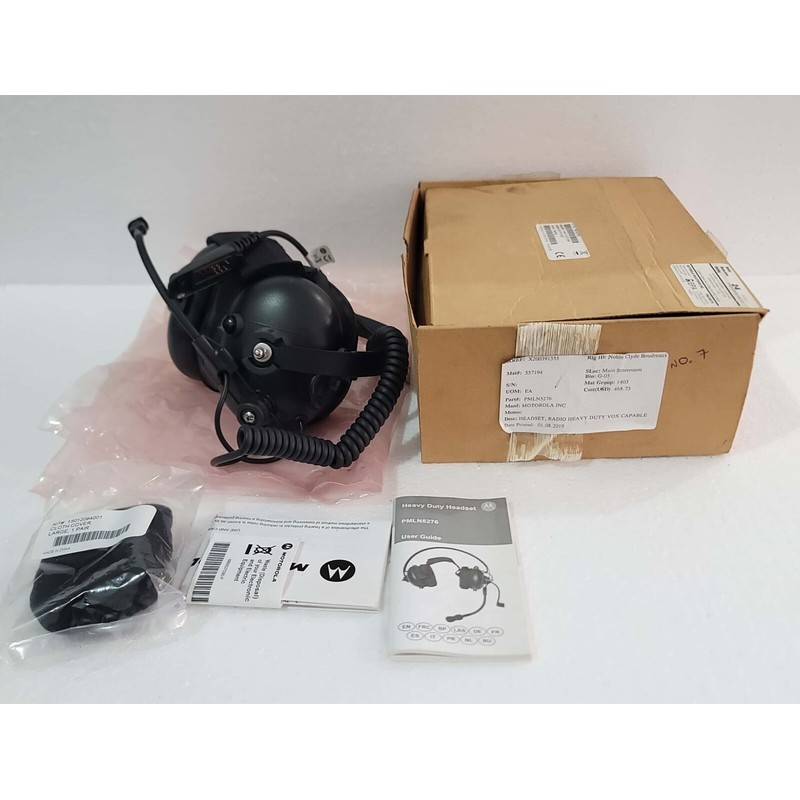 摩托罗拉 PMLN5276 头戴式收音机 重型 VOX 功能 B/H 带 EARCUP P