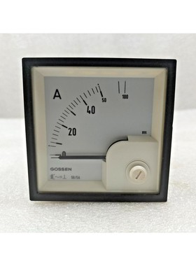 GILGEN MULLER & WEIGERT 分析板 AMMETER 100A AC 68X68 mm