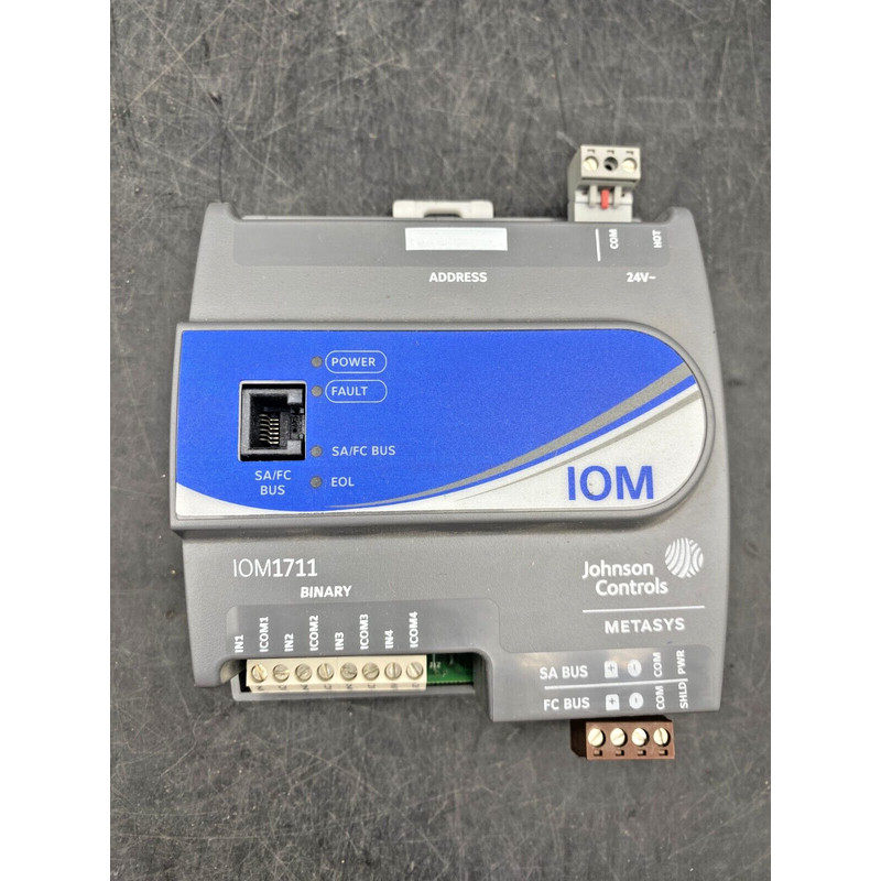 JOHNSON CONTROLS METASYS IOM IOM1711 MS-IOM1711-0 NETWORK CO