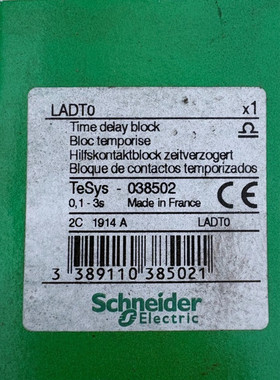 SCHNEIDER ELECTRIC BLOC TEMPORISE LADT0 x1