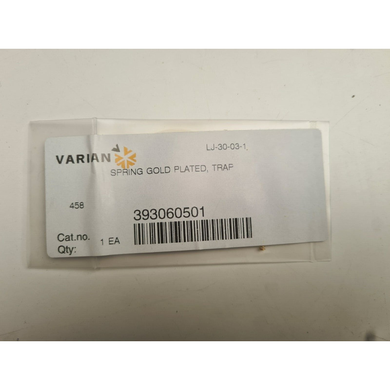 Ressort plaqué or, trappe VARIAN 393060501