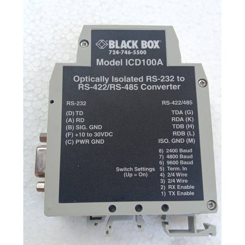 Black Box Corp ICD100A 接口转换器,RS-232 转 RS-422/RS-485