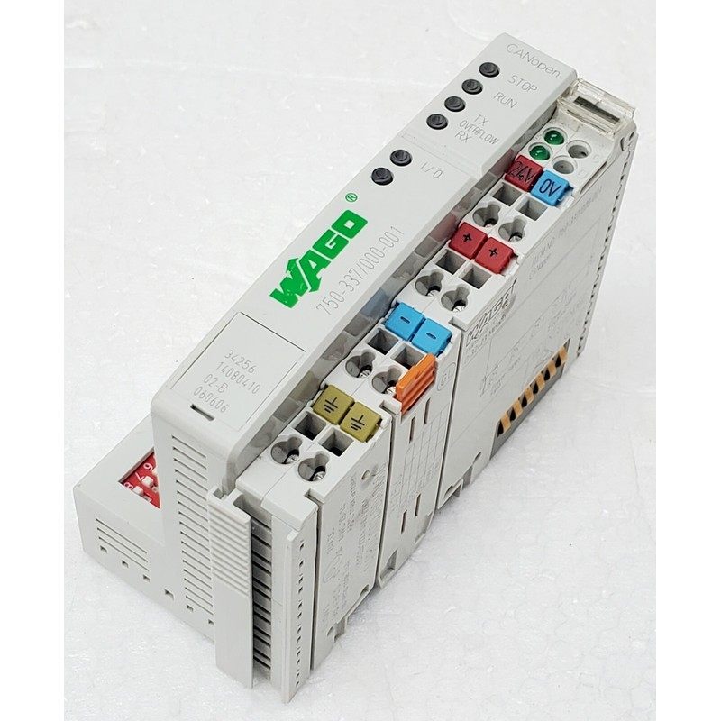 WAGO 750-337/000-001 Canopen FIELDBUS COUPLER 24VDC #5