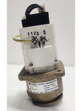 CEAG GHG5118306R2001 16a-6h 250V ~ Ui400v PTB99 Atex 1040U