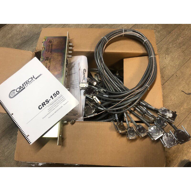 Comtech EF Data CRS-150 Modem Redundancy Switch 1:1 With All