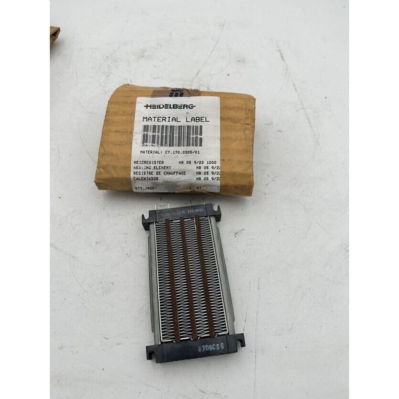 1pce x HEIDELBERG ELEMENT CHAUFFANT C7.170.0305/01 HR 05 9/2