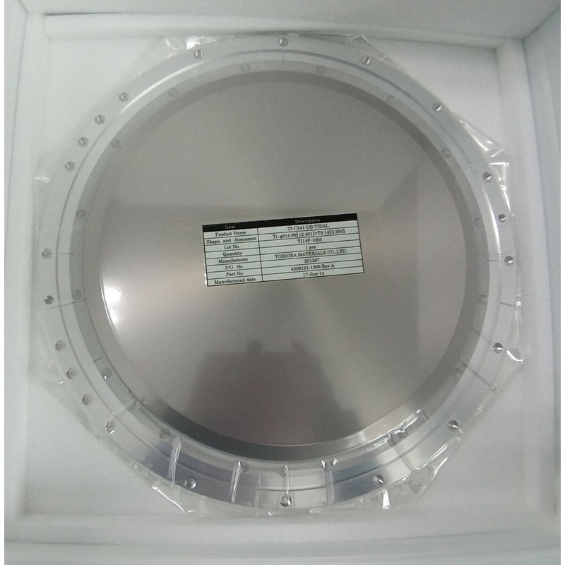 TOSHIBA TI-C341-DB-TIDAL T-6-TI-100% 4NS ENDURA G12 TARGET,