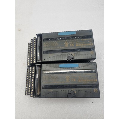 GE IC200MDL640K INPUT MODULE SET OF 2 FREE FAST SHIP