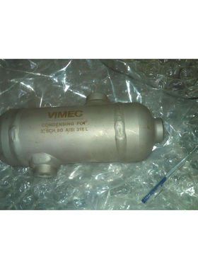 Vimec 阀门冷凝锅 3 英寸 SCH80 SS 316 仪器发射器传感器