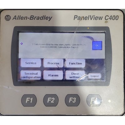 ALLEN BRADLEY 2711C-T4T PANNEAU D'AFFICHAGE TACTILE C400