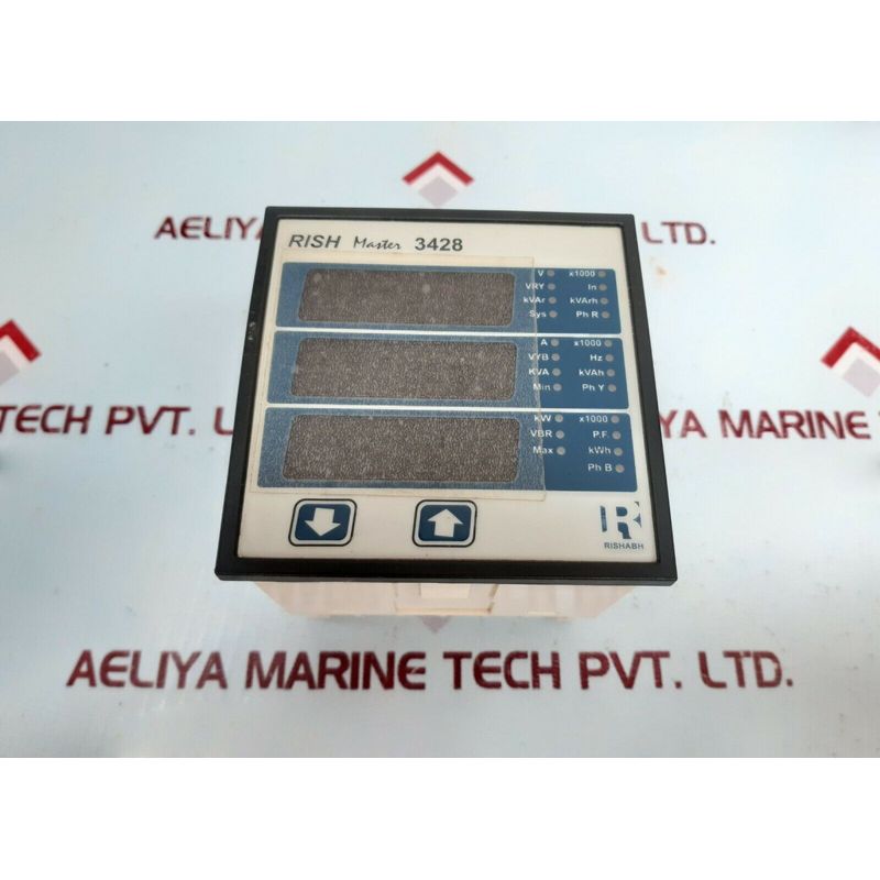 Rishabh Rish Master 3428 Medidor Multifunción 45...65Hz