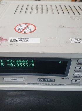 AMAT 1040-01153 METER PRESS 0-30 PSI DHI RPM3 G0030 S/N 1822