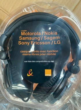 1pc x Casque stereo avec fonction mains-libres pour Pour Tel