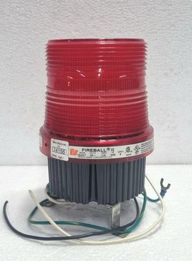 Federal Signal Fireball II FB2PST Ser B Red Strobe Light 120