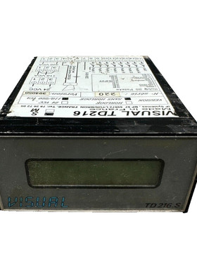 VISUAL TD216.S 110/220 VCA VERSION 394050 SANS HORLOGE