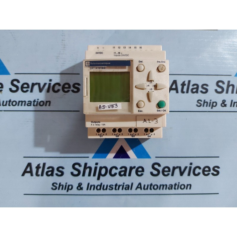 Telemecanique SR1 A101BD Lógica Relé 24VDC